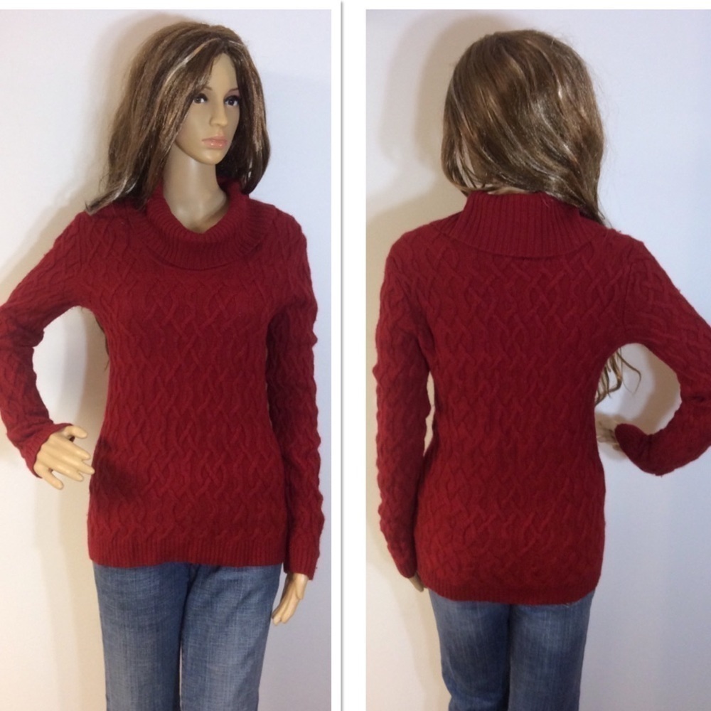 JONES NEW YORK COWL NECK SWEATER